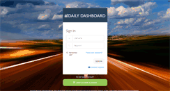 Desktop Screenshot of dailydashboard.net